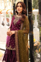 3 Piece Stitched Chiffon Suit - Ready to  Wear
