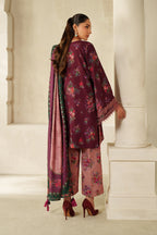 3 Piece Premium Printed Embroidered Lawn Dress