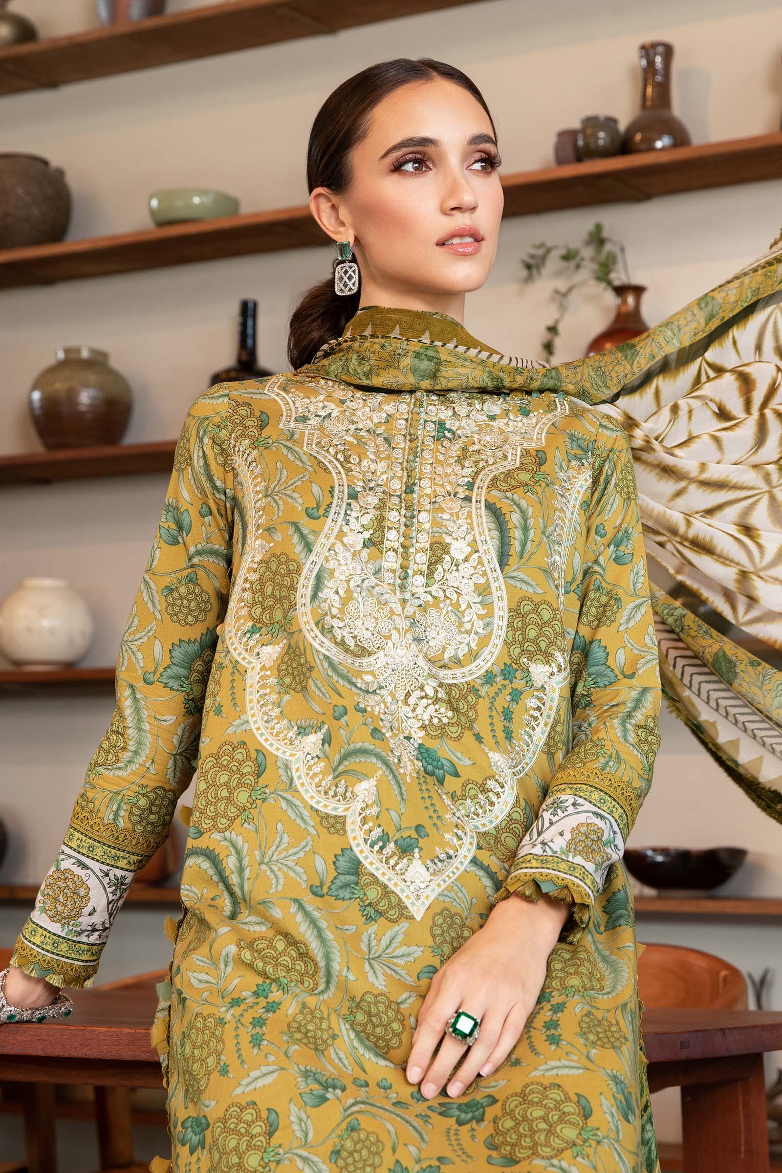 3 Piece Stitched Printed Lawn Suit