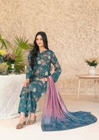 3-Piece stitched Digital Printed Staple Collection