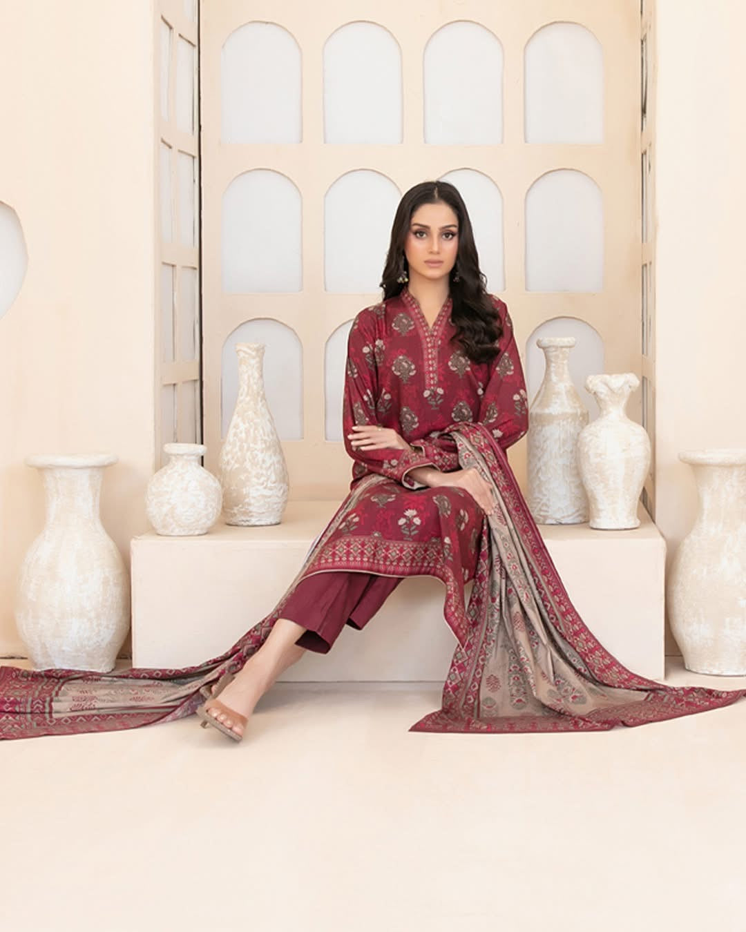 3-Piece stitched Digital Printed Staple Collection