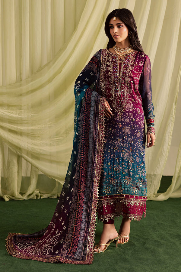 Embroidered Lawn 3 Piece Stitched Suit Ready To Wear
