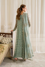 Iznik –  stitched Embroidered Chiffon Suit