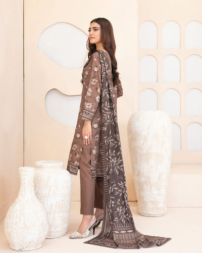 Stylish 3-Piece stitched Digital Printed Staple Collection