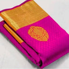 Silk Serenity Saree For Women (Unstitched)