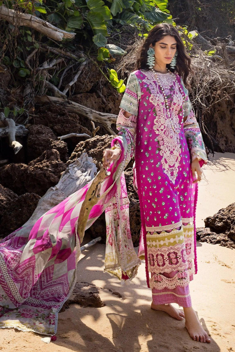 Embroidered Lawn 3 Piece Stitched Suit