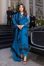 03-PIECE STITCHED CHIFFON SUIT READY TO WEAR