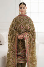 03-Piece Heavy Embroidered Chiffon Suit Ready To Wear