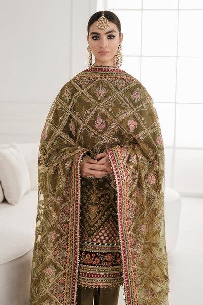 03-Piece Heavy Embroidered Chiffon Suit Ready To Wear