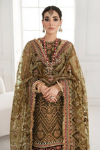 03-Piece Heavy Embroidered Chiffon Suit Ready To Wear