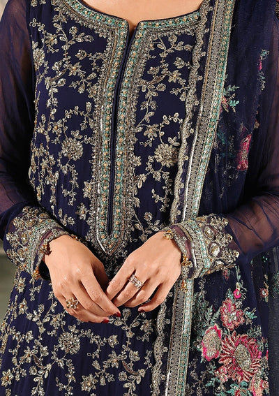 3-Piece Stitched Luxury Chiffon Suit