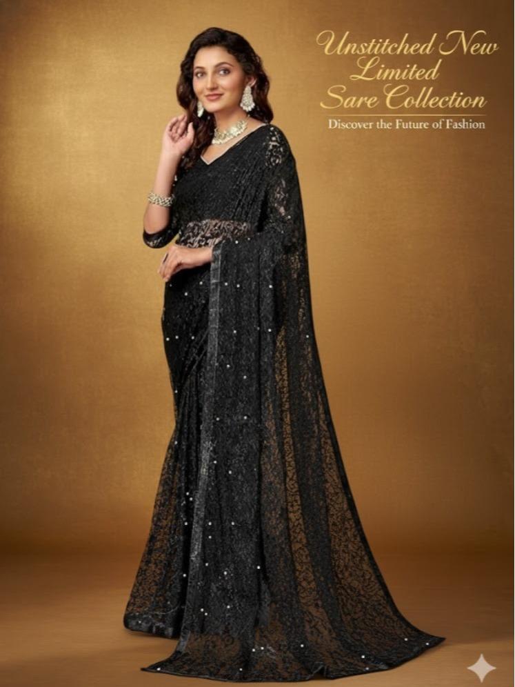 Inaaya Fabric Koleksi Saree Baru (Unstitched) – Limited Edition for Women