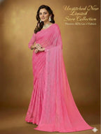 Inaaya Fabric Koleksi Saree Baru (Unstitched) – Limited Edition for Women