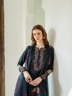 03-PIECE PREMIUM LAWN SUIT WITH VOILE DUPATTA