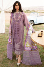 3-Piece Lawn Embroidered Suit With Digital Printed Silk Dupatta