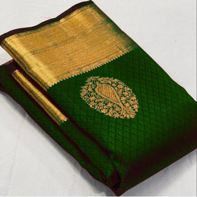 Silk Serenity Saree For Women (Unstitched)