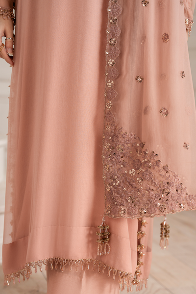 Iznik Luxury Formals Chiffon & Malai 3-Piece Suit