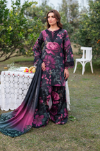 stitched Chikankari Embroidered 3-Piece Suit