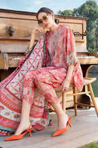 Lawn 3 piece unstitched digital printed suit - Kapra Collection