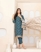 3-Piece stitched Digital Printed Staple Collection