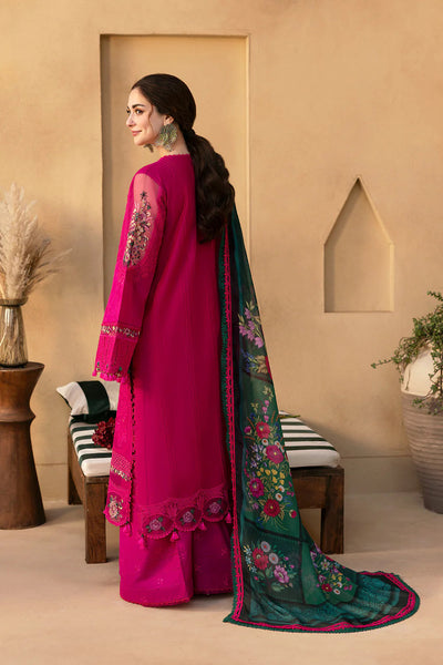 Multi Thread Embroided Suit With Chiffon Dupatta
 | 03-Pcs Stitched