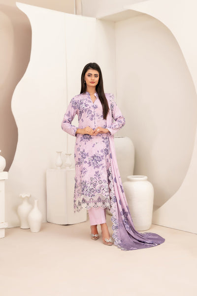Embroidered Lawn 3-Piece Suit