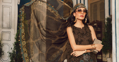 3 Piece Stitched Embroidered Printed Lawn Ready To Wear