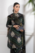 3 Piece Printed Lawn With Fully Heavy Embroidered Dress