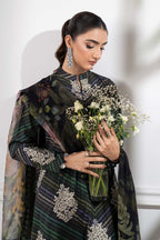 3 Piece Printed Lawn With Fully Heavy Embroidered Dress