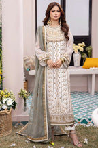 Dhanak Rang  Embroidered Chiffon Suits Stitched 3 Piece Suit