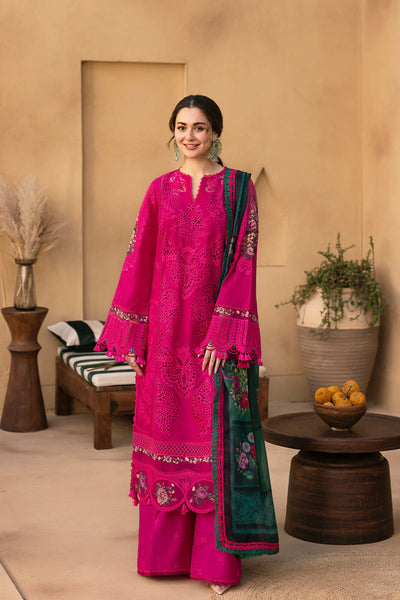 Multi Thread Embroided Suit With Chiffon Dupatta
 | 03-Pcs Stitched