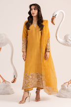 3-Piece Chiffon Embroidered Suit Ready To Wear