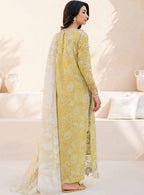 03-Piece Lawn Embroidered Suit Ready To Wear