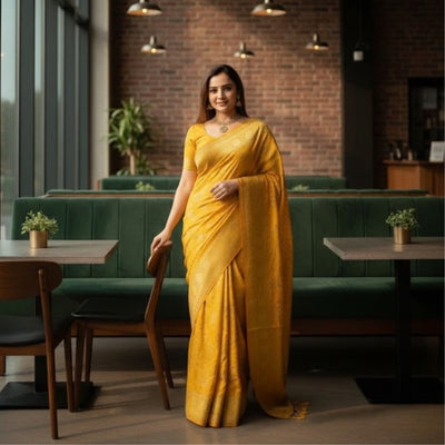 Luxurious Silk Saree Collection For Women (Unstitched)