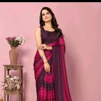 Printed Beautiful Silk Saree For Women (Unstitched)