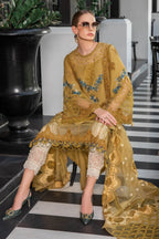 03-Piece Maria-B Lawn Dress Ready to Wear