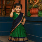 Adorable Kids Silk Saree Collection (Unstitched)