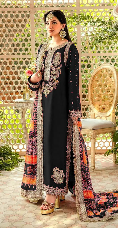Georgette Embroidery Work Salwar Suit