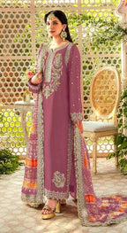 Georgette Embroidery Work Salwar Suit