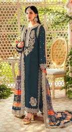 Georgette Embroidery Work Salwar Suit