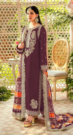 Georgette Embroidery Work Salwar Suit