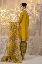 Maria B – Organza Suit with Satin Silk Trouser