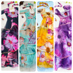 Elegant Party Wear Organza Taby Silk Gown with Dupatta