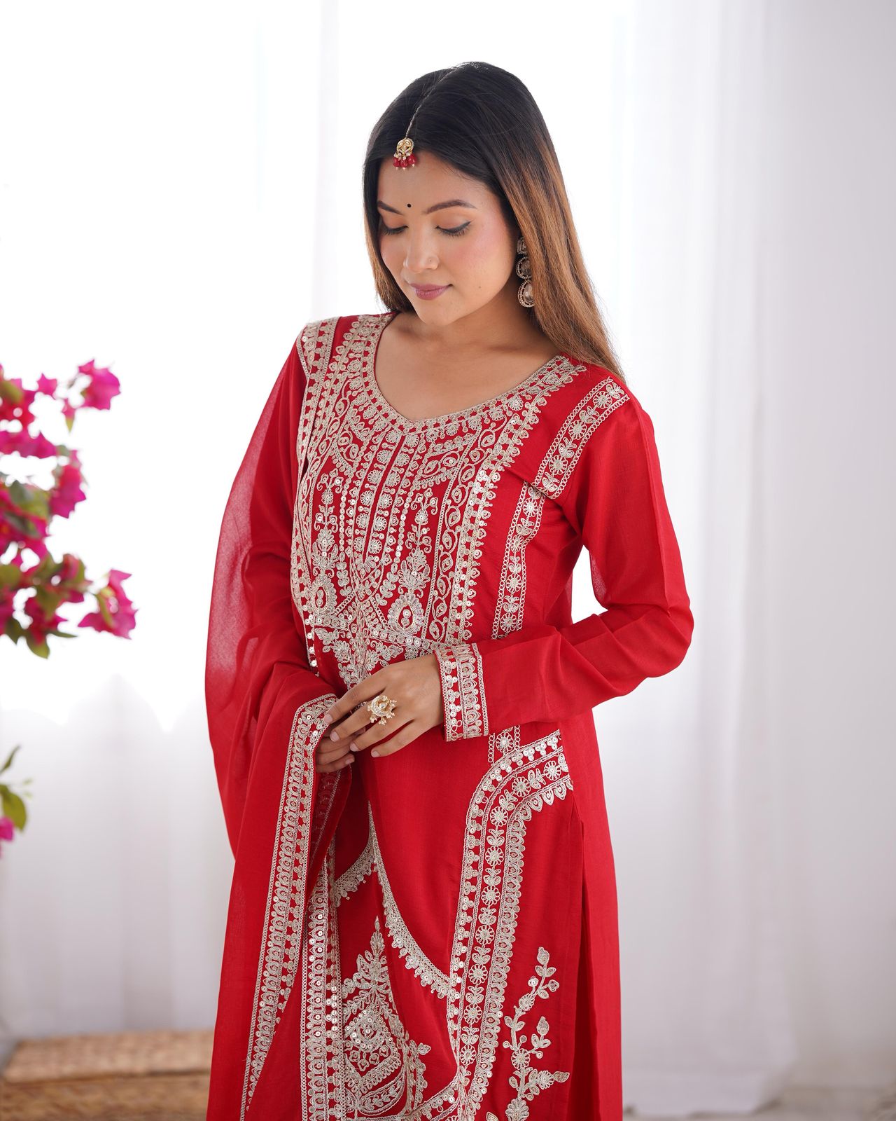Majestic Silk Ensemble suit