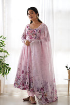 Elegant Fox Georgette Set