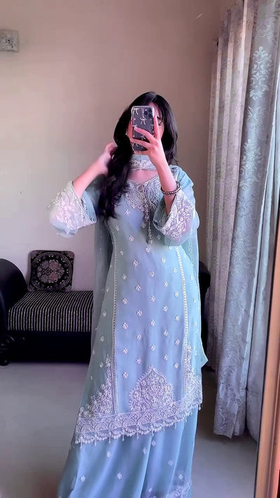 Premium Designer Georgette Set