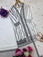 Festival Glow Georgette Ensemble
