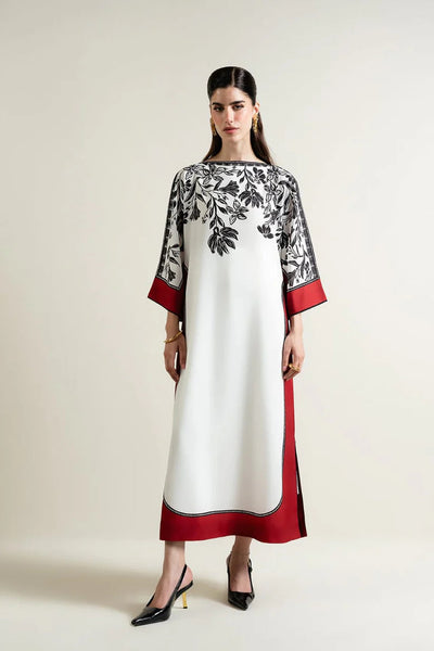 03-Piece Shamoze Silk suit Ready To Wear