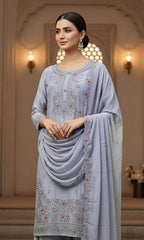 Heavy Chiffon Palazzo Suit Set