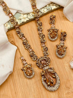 Stunning Turkish Mala Necklace & Earrings Set